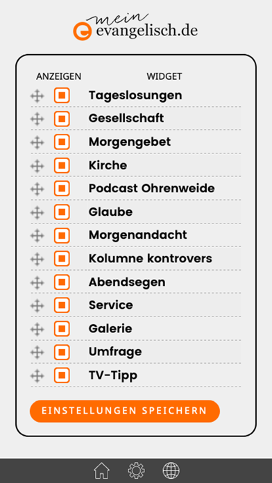 mein.evangelisch.de Screenshot