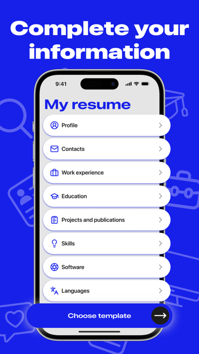 Resume Builder: CV Creator Pro Screenshot