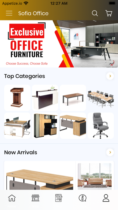 Sofia Office App Screenshot