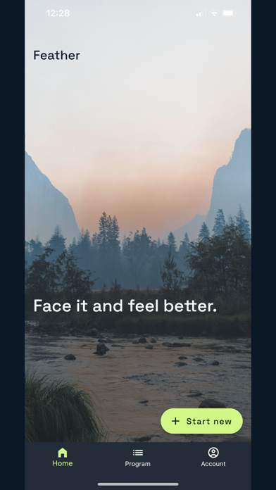 Feather for body dysmorphia Screenshot
