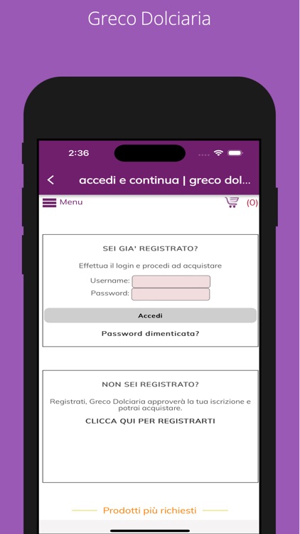 Greco Dolciaria B2b screenshot-5