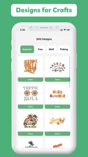 svg designs for craft space iphone screenshot 3