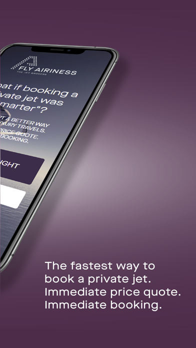 FLY AIRINESS Jet Charter Screenshot