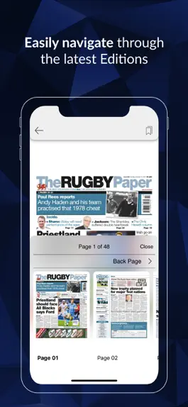 Game screenshot Rugby Paper - Welsh Edition apk