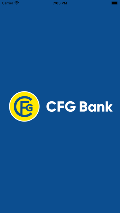 CFG Bank Mobile Money Screenshot