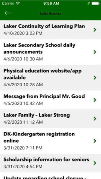 Laker Schools MI Screenshot 4 - AppWisp.com Laker Schools MI Screenshot 4 - AppWisp.com