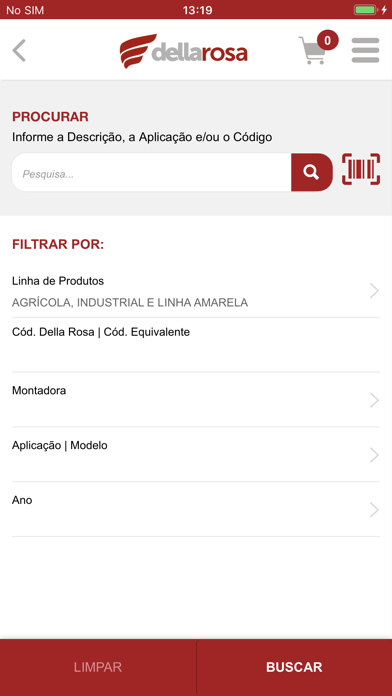 Della Rosa - Catálogo Screenshot