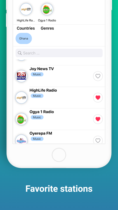 Ghana Radio stations - online Screenshot