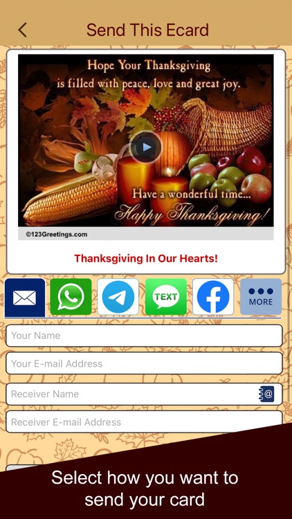 Thanksgiving eCards & wishes screenshot-3