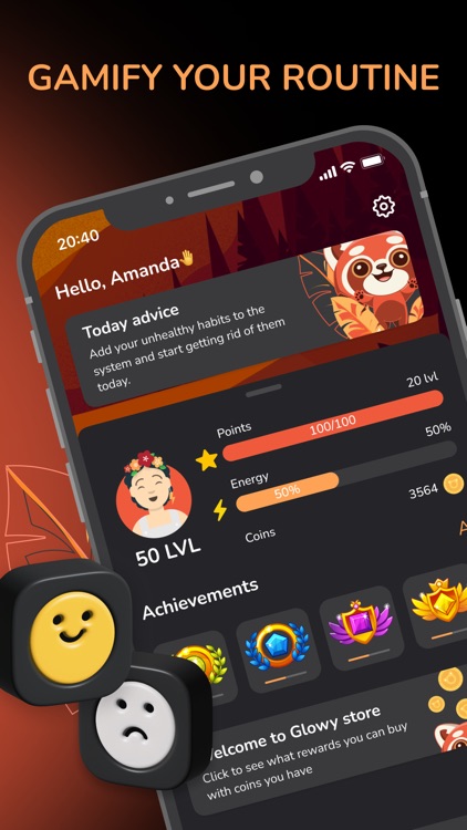 Glowy: Gamify Tasks and Habits