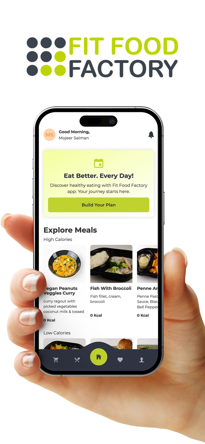 Fit Food Factory app