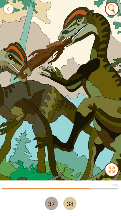 Dino Coloring Encyclopedia screenshot-7