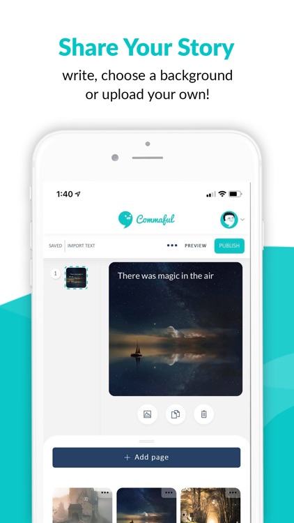 Commaful: Short Stories, Poems screenshot-3