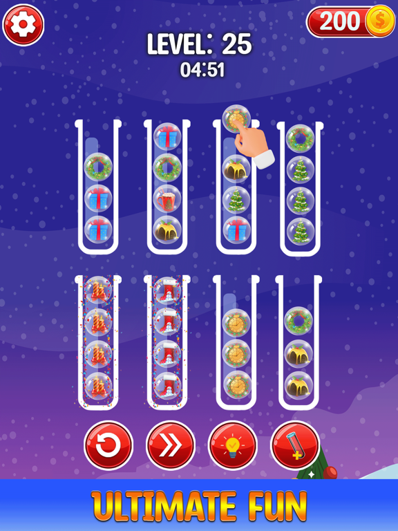 Screenshot #5 pour Christmas Game - Bottle Fill