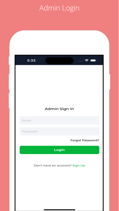 CheckMeIn Admin Screenshot