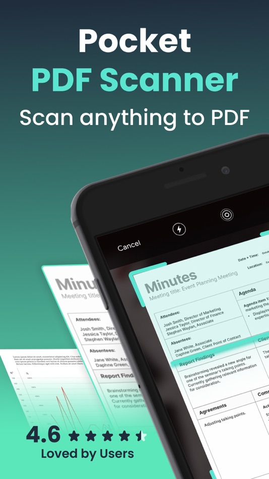 #1. PDF Scanner Converter & Viewer (iOS) 由: ZipoApps