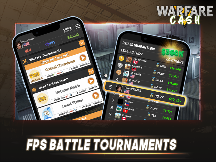 Warfare Cash PvP FPS Battle