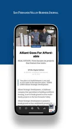 SFV Business Journal iPhone image 2