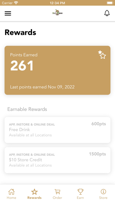 Tea Bear Teahouse Rewards Screenshot