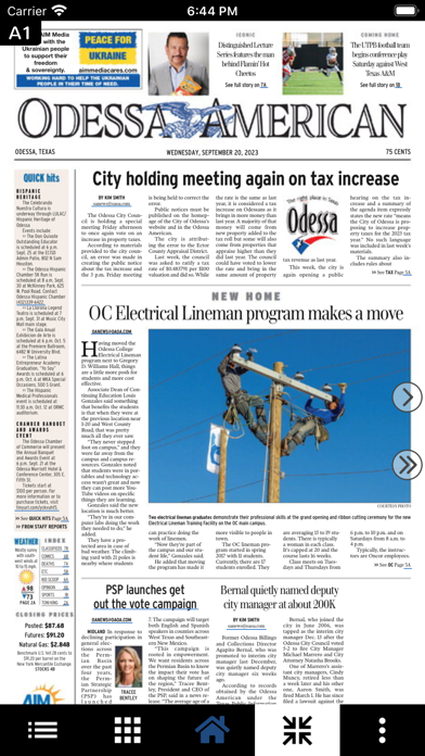 Odessa American Screenshot