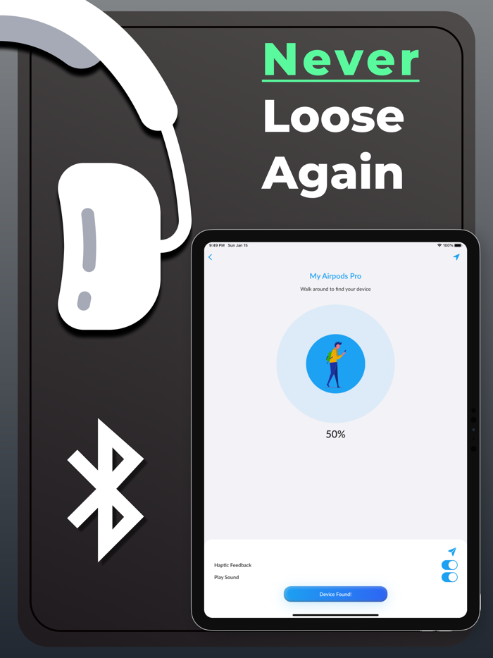 Find my Pods Air Tracker