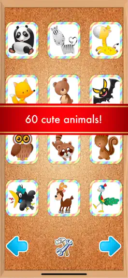 Game screenshot First Words Animals Flashcards mod apk