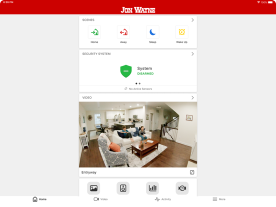 SmartHome by Jon Wayne iPad screenshot 4 - Lifestyle app