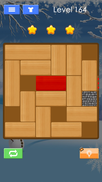 Unblock Wood - Red Wood Screenshot