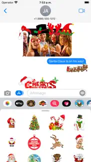 christmasgifs! 150+ stickers iphone screenshot 1