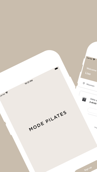 Mode Pilates Screenshot