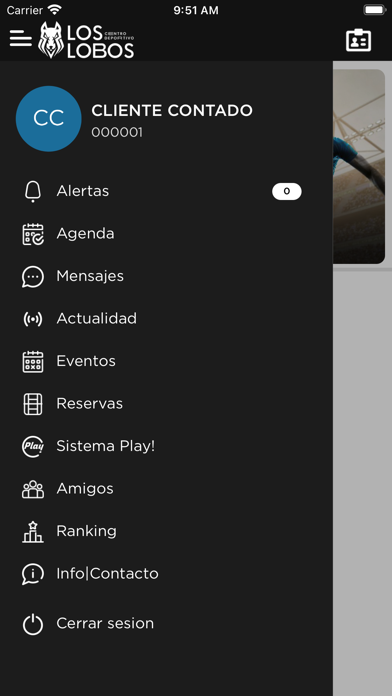 Centro Deportivo Los Lobos Screenshot