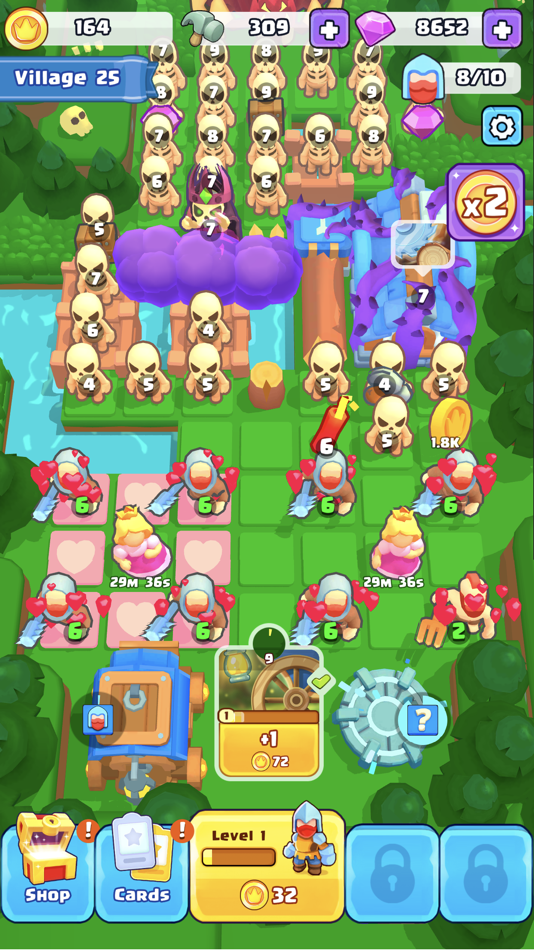 #1. Brave Merge - Battle & Defense (iOS) 来自: SayGames LTD
