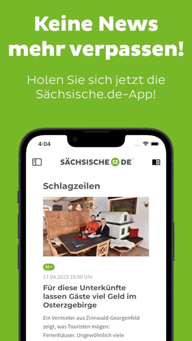 Sächsische Zeitung News App Screenshot