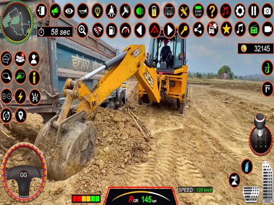 JCB 3Dx Backhoe Loader Drivingのおすすめ画像7