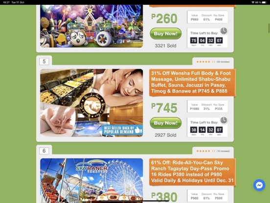 StarDeals iPad screenshot 6 - Shopping app
