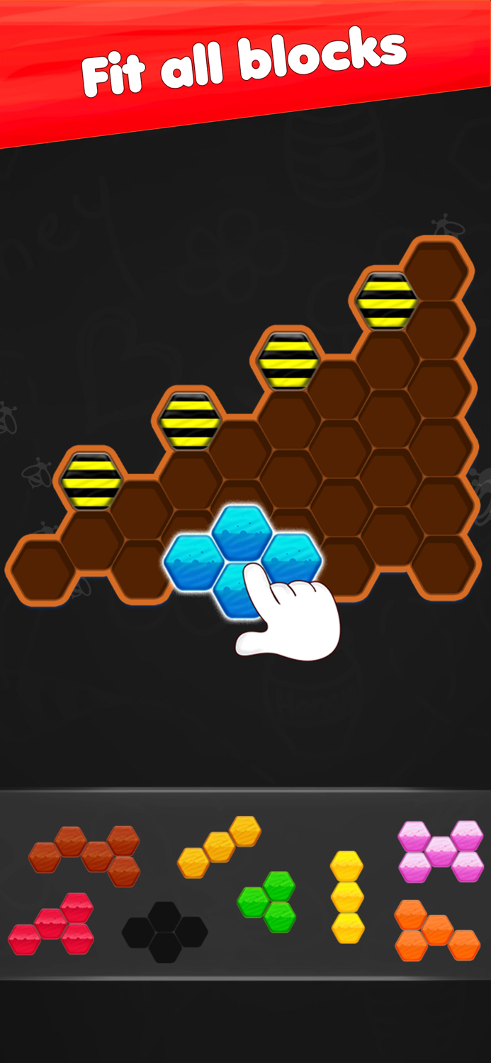 Honeycomb Hexa Block Puzzle