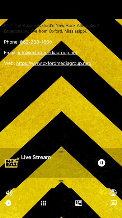 OMG Oxford Radio Screenshot