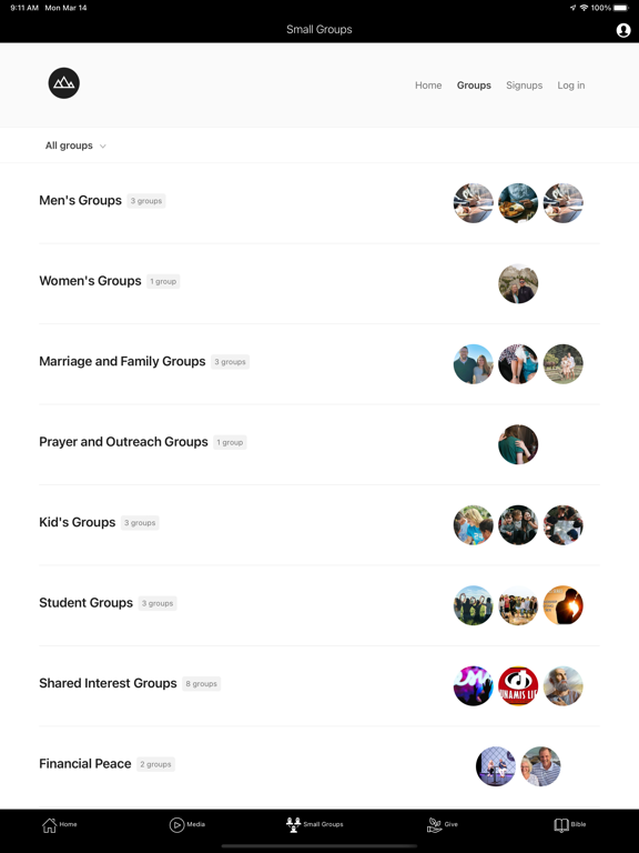 Greenville First Assembly iPad screenshot 2 - Lifestyle app