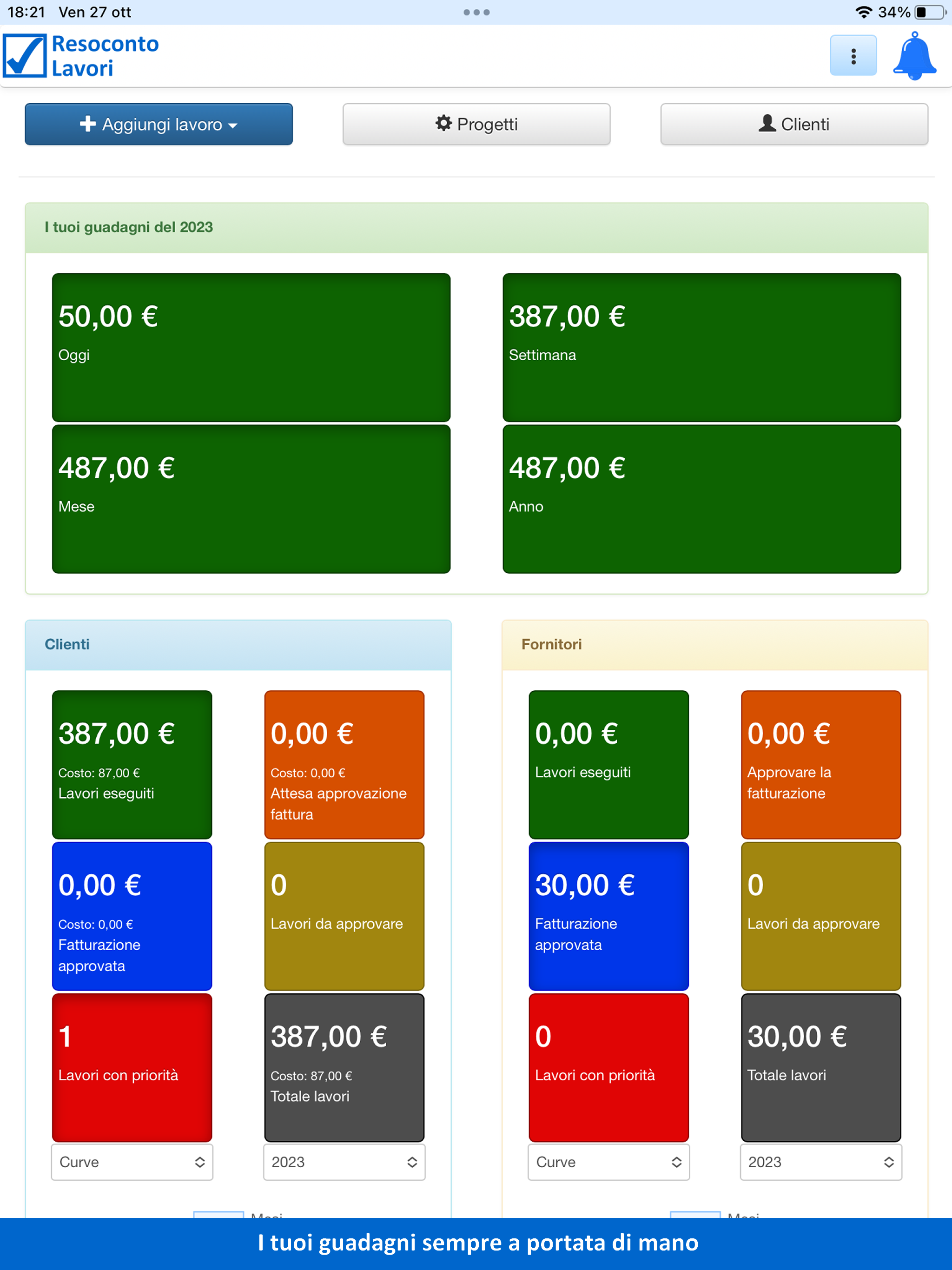 Resoconto Lavori screenshot 5