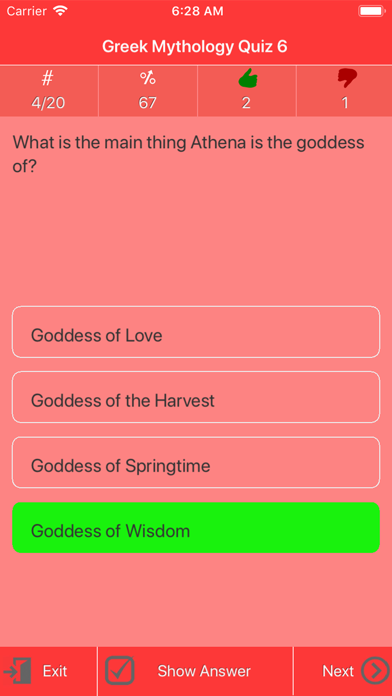 Greek Myths & Gods Trivia Screenshot