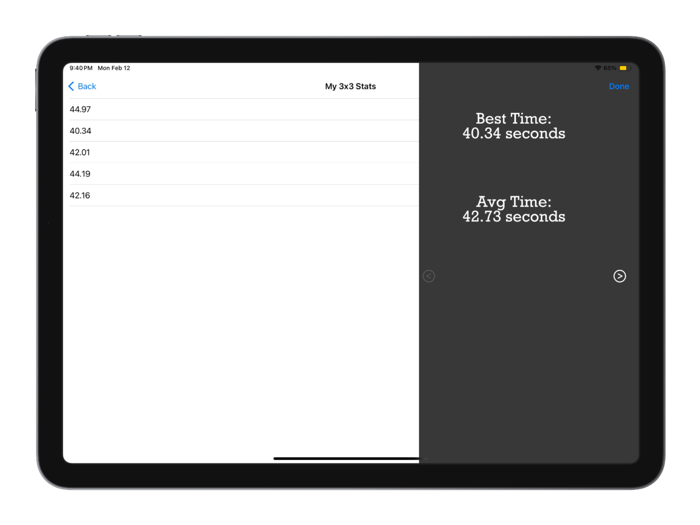 Rubis Rubiks Cube Speed Timer
