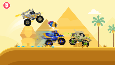 モンスタートラック総動員 - 怪物トラック子供向けゲームのおすすめ画像5