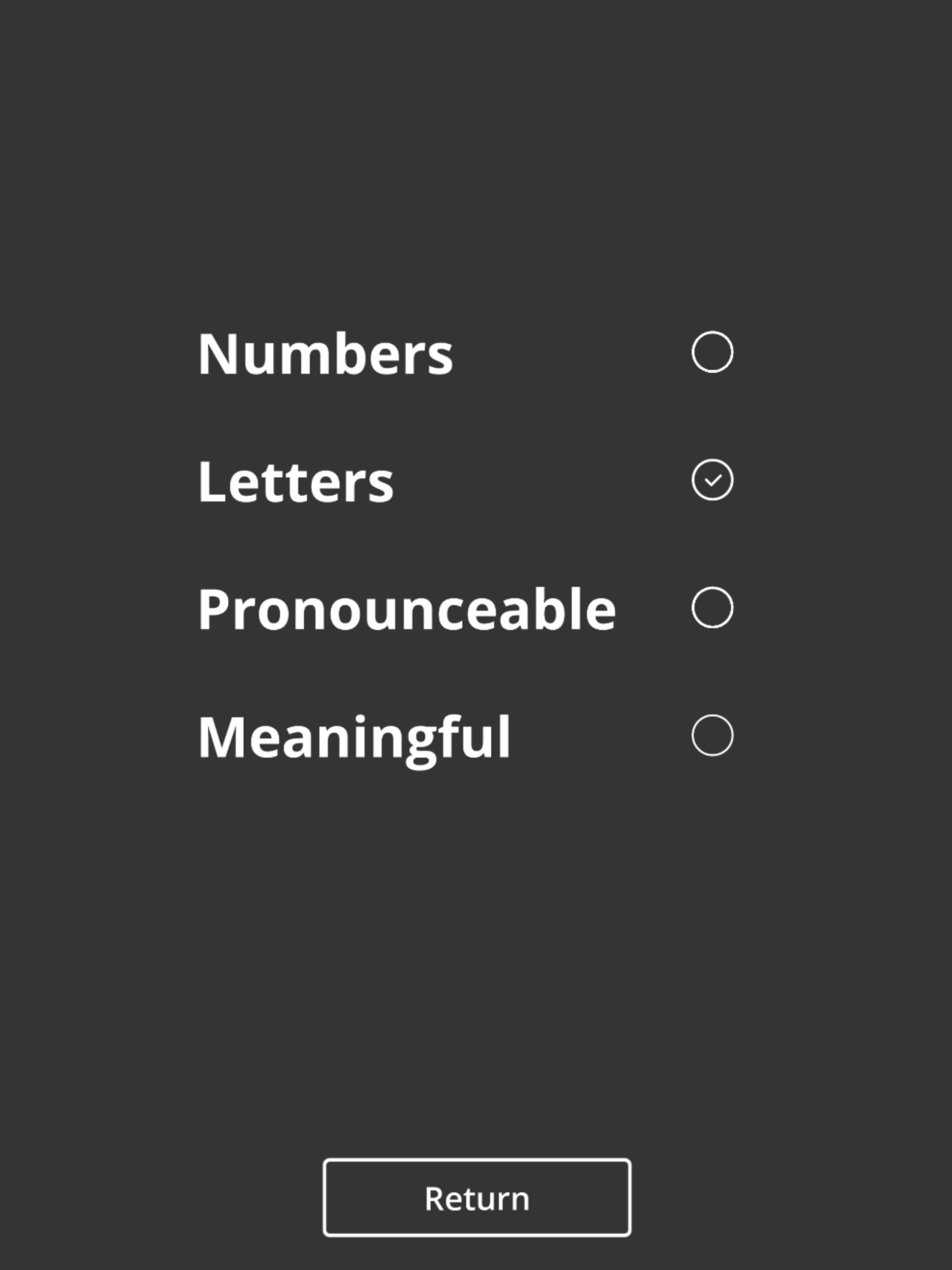 Words Generator ++ screenshot 7