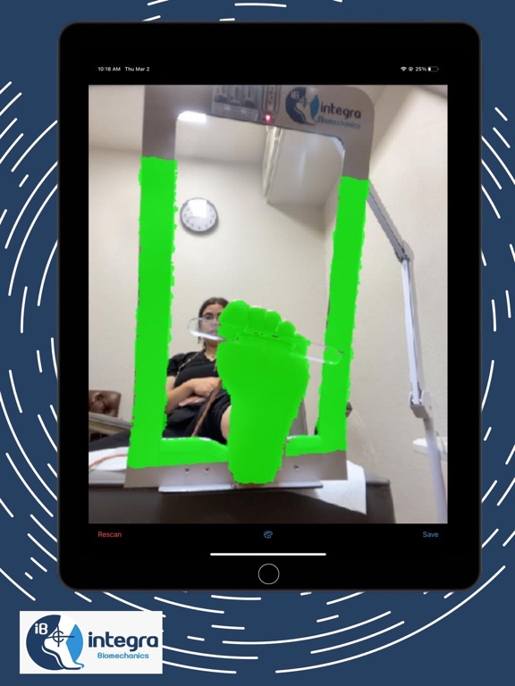 Integra Biomechanics Scanner iPad screenshot 3 - Medical app