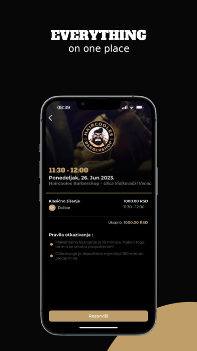 Haircooles Barbershop Screenshot