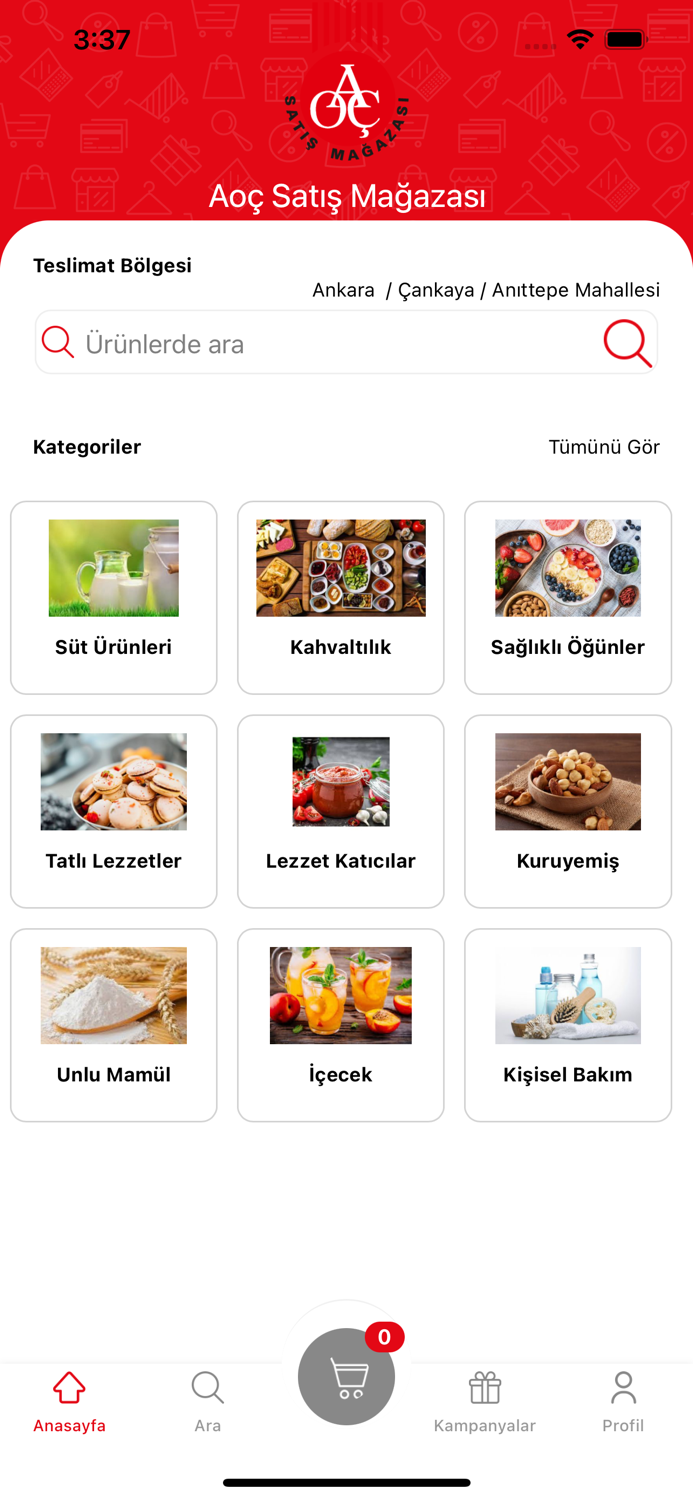 Aoç Satış Mağazası