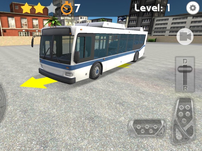 Cidade estacionamento para ônibus 3d::Appstore for
