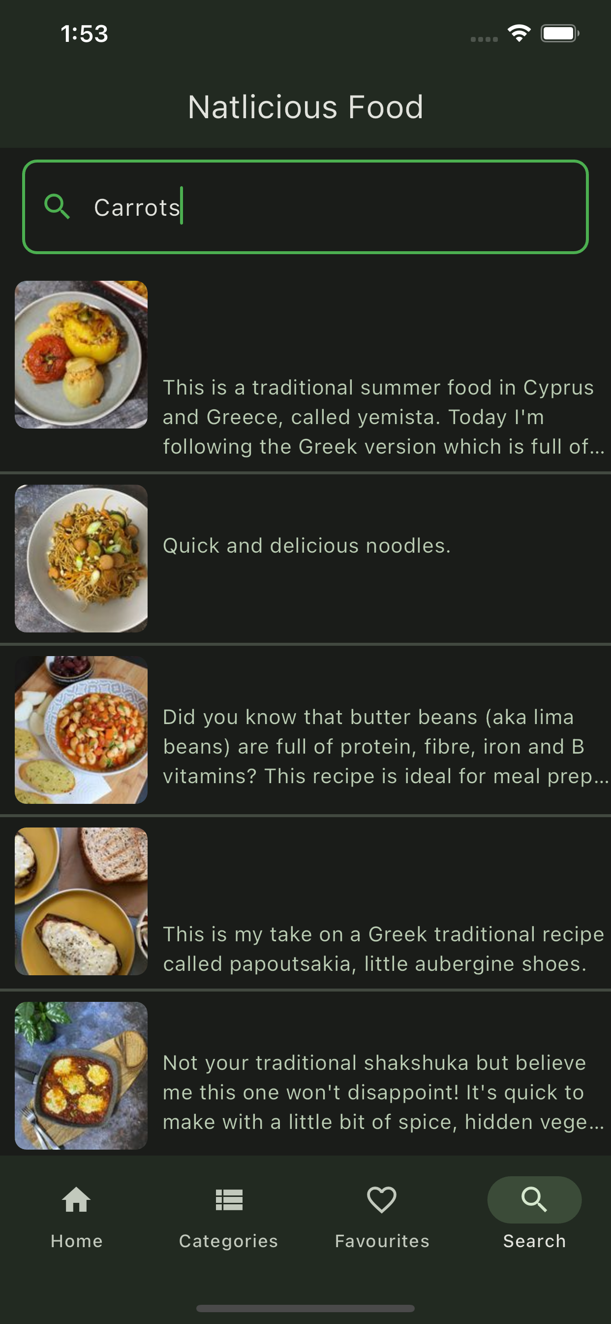 Natlicious Food
