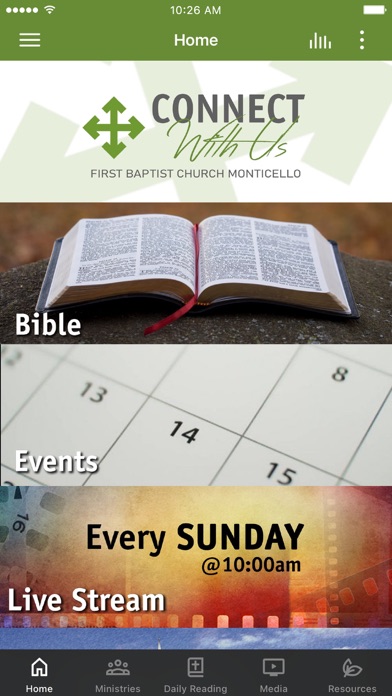 First Baptist Monticello Screenshot