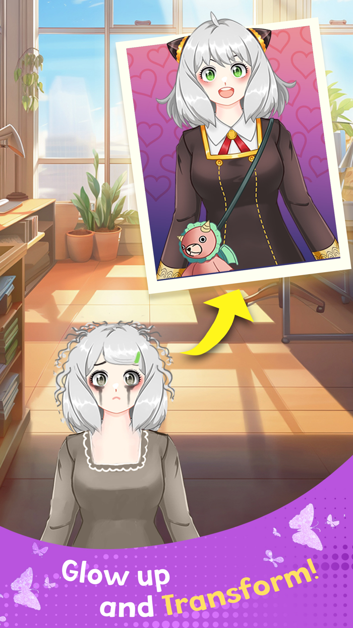 Merge makeover Anime makeup